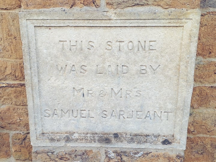 Mr & Mrs Samuel Sarjeant