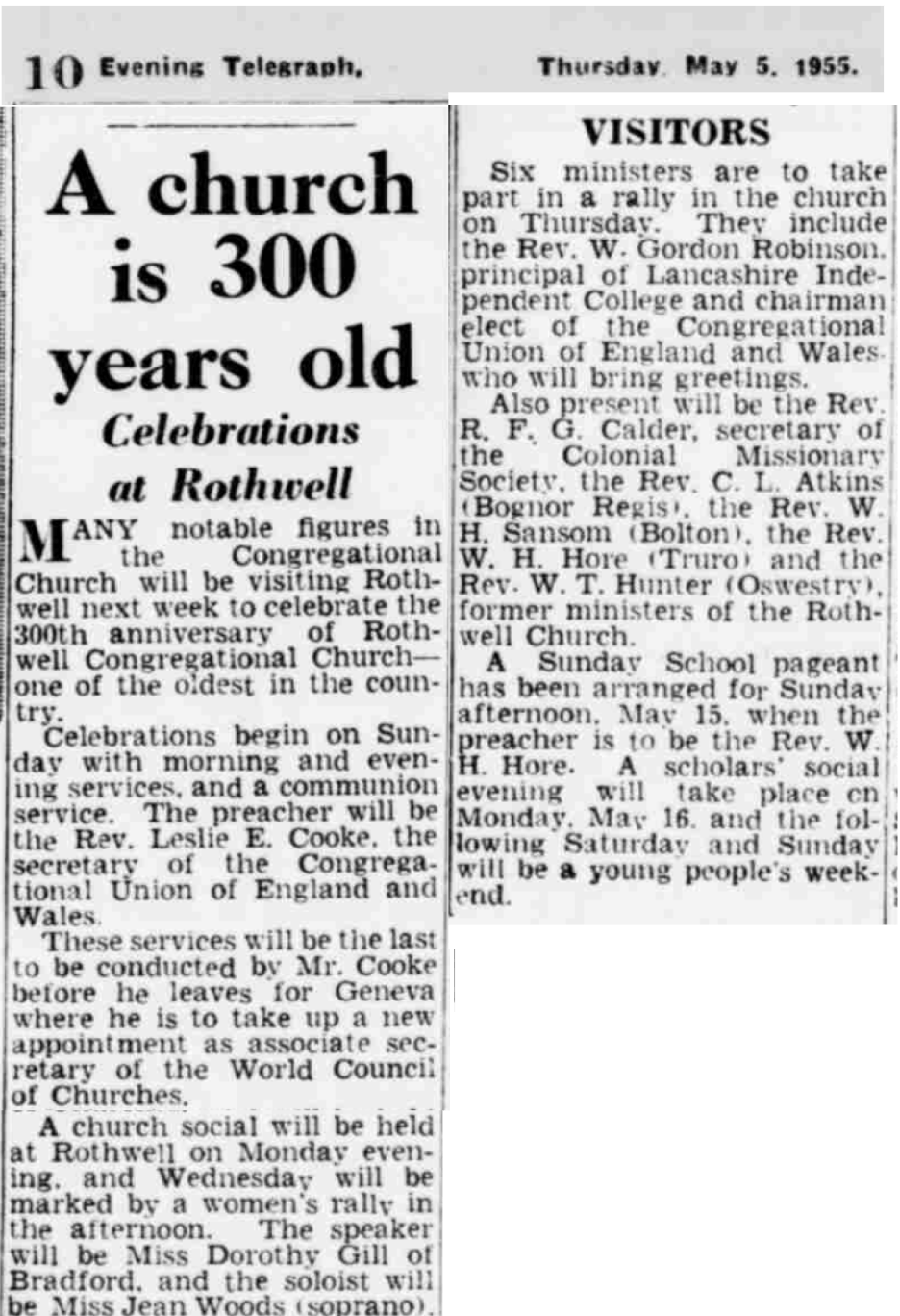 300 Years at Rothwell
