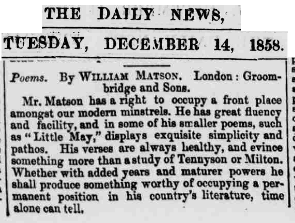 Daily News Dec 14 1858